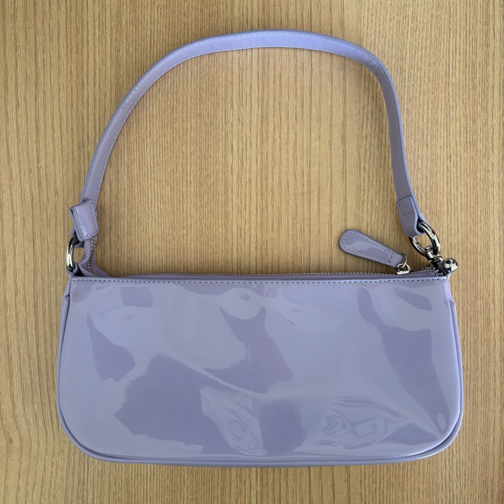 Urban Outfitters Purple Vegan Leather Shoulder Bag Handbag Purse - Picture 13 of 16